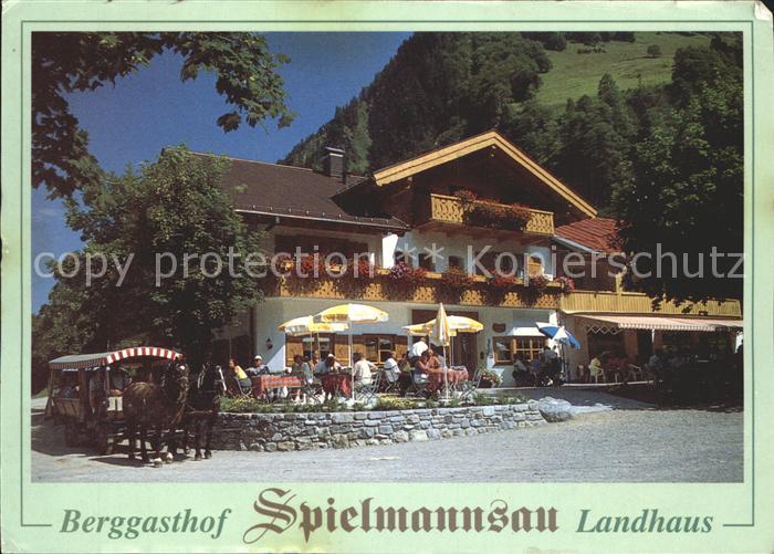 Oberstdorf Berggasthof Spielmannsau