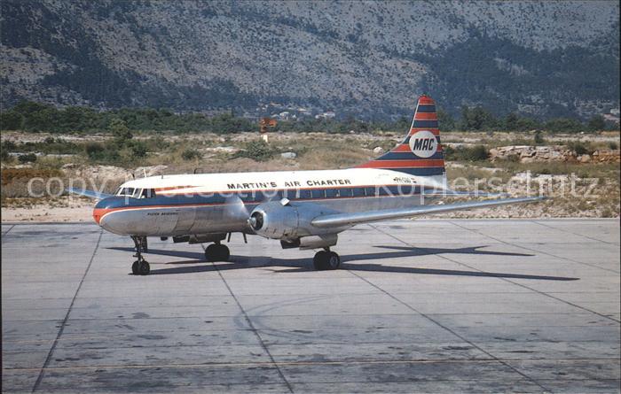 Flugzeuge Zivil Convair 340-48 PH-CGD c/n 104 MAC Marti