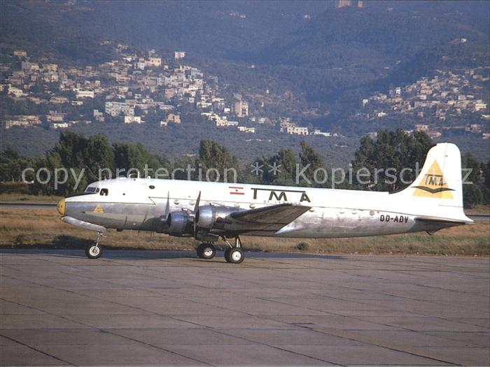 Flugzeuge Zivil Douglas DC-4 (C-54E-15-DO) OD-ADV c/n 27338 TMA Trans Mediterran