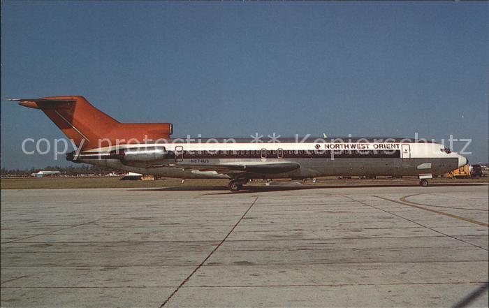 Flugzeuge Zivil Northwest Orient Boeing 727-251 N274US S/N 20296