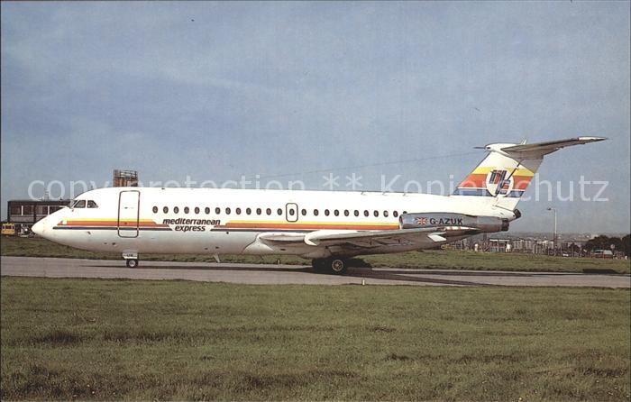 Flugzeuge Zivil BAe (BAC) 1-111476FM G-AZUK c/n 239 Mediterranean Express