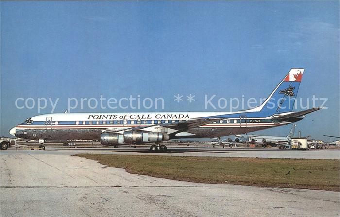 Flugzeuge Zivil Douglas DC-8-52 C-FNZE c/n 45985 Points of Call Canada