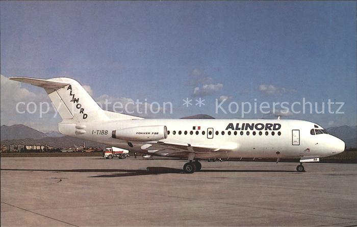 Flugzeuge Zivil Fokker F. 28-1000 I-TIBB c/n 11010 Alinord