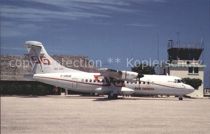 Flugzeuge Zivil ATR42 F-ODUE Air Tahiti