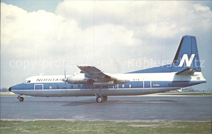 Flugzeuge Zivil Nordair Fairchild-Hiller FH-227E C-FNAJ