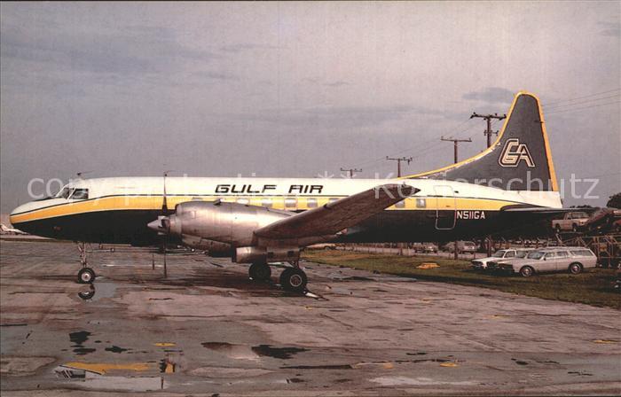 Flugzeuge Zivil Gonvair CV580 N511GA c/n 39 Gulf Air Transport