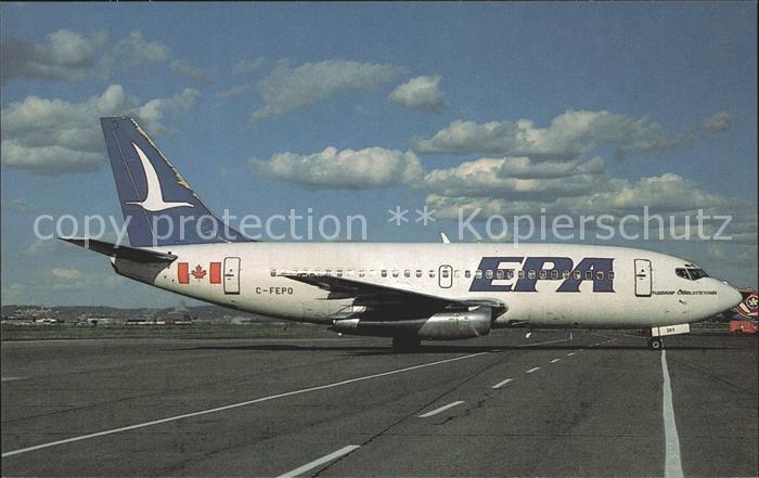 Flugzeuge Zivil EPA Boeing 737-2E1 C-FEPO S/N 20300