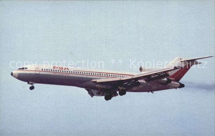 Flugzeuge Zivil PSA Pacific Southwest Airlines Boeing 727 N530PS