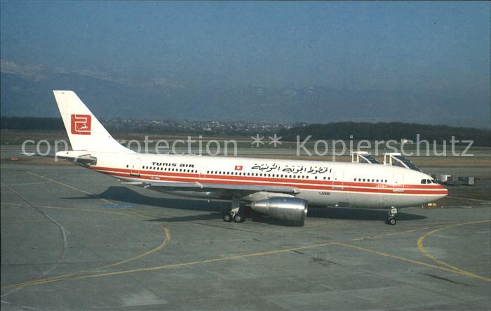 Flugzeuge Zivil Tunis Air Airbus Industrie A300B4-203 TS-IMA