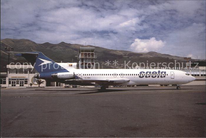 Flugzeuge Zivil Saeta Boeing 727-282 HC-BRG c/n 20973/1099
