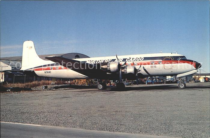 Flugzeuge Zivil Douglas DC6B N7919C Northern Air Cargo