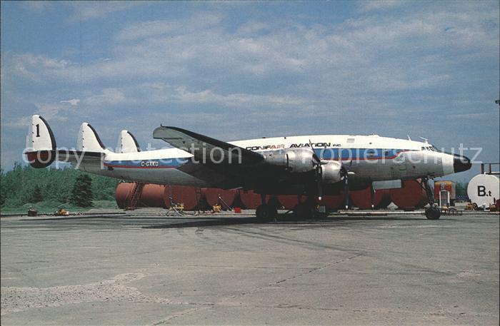 Flugzeuge Zivil Lochheed C121B C-GXKO Conifair