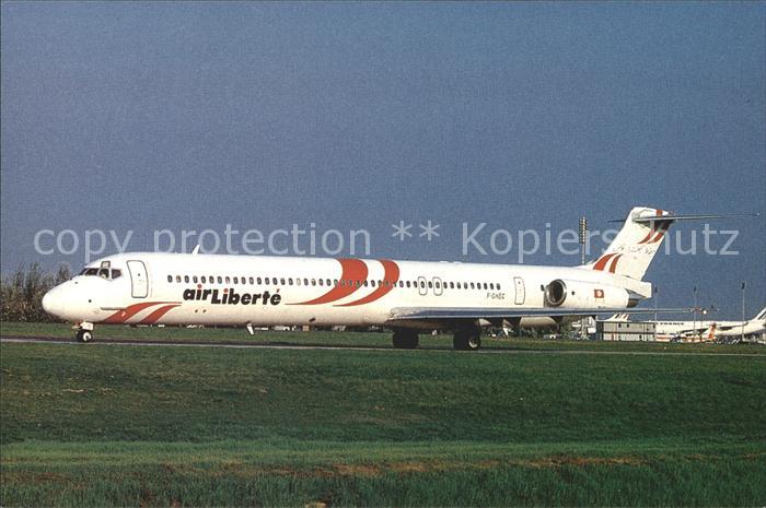Flugzeuge Zivil Air Liberte MD-83 F.GHEC C/N 49662 CDG