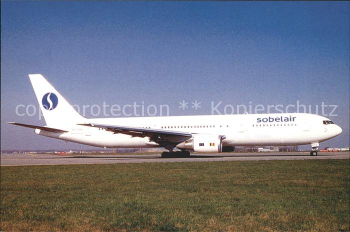 Flugzeuge Zivil Sobelair B-767-33A ER 00-SBY C/N 27310