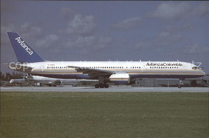 Flugzeuge Zivil G-BUDZ B757 Avianca Colombia
