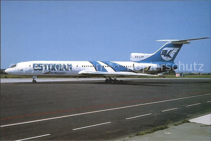 Flugzeuge Zivil Air Moravia Ltd. Tu 154M ES-LTP