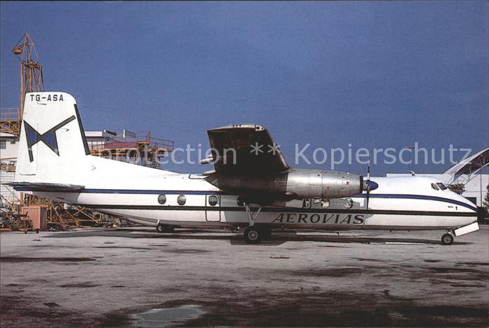 Flugzeuge Zivil Aerovias HP Herald 206 TG-ASA cn