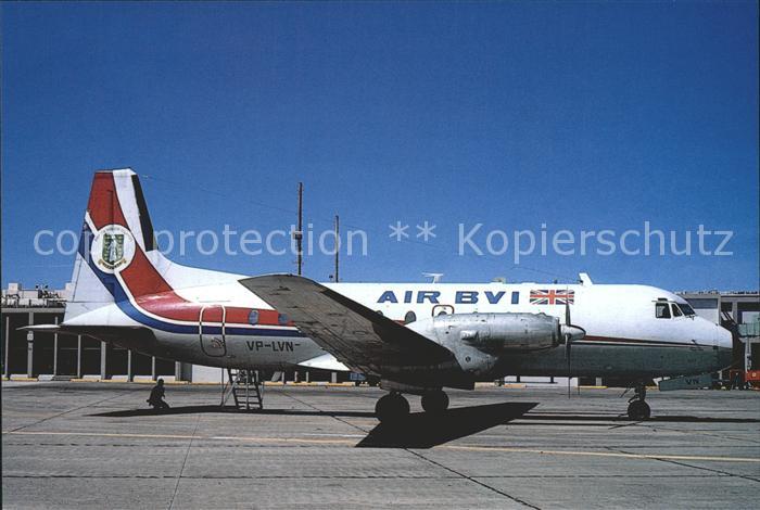 Flugzeuge Zivil Air BVI Ltd. HS 748 Srs 1/101 VP-LVN cn
