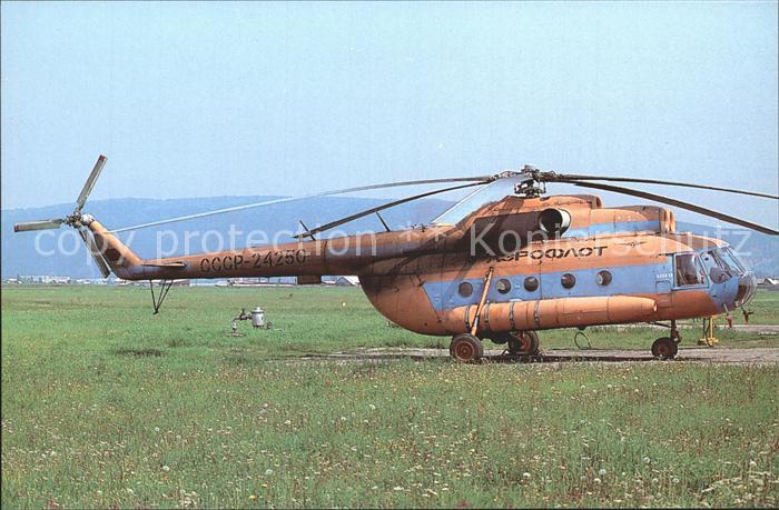 Hubschrauber Helikopter Aeroflot Mil Mi-8T CCCP-24250