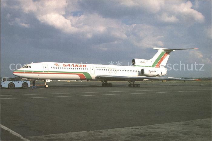 Flugzeuge Zivil LZ-BTK Tupolev TU. 154A Balkan Bulgarian Airlines