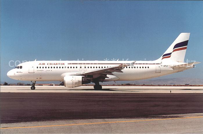 Flugzeuge Zivil Air Charter Airbus A320 F-GFKX