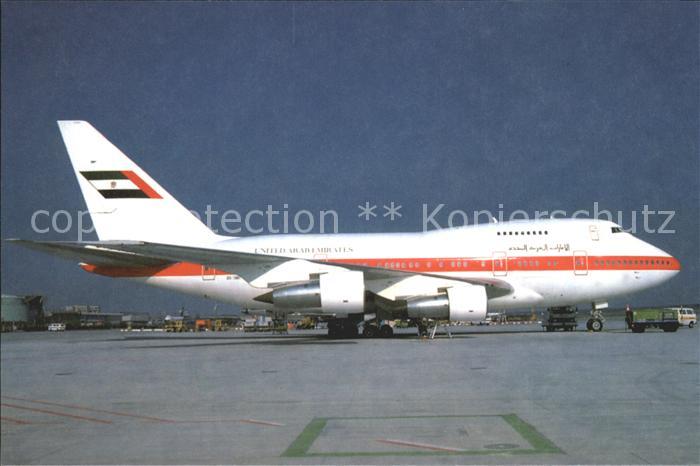 Flugzeuge Zivil United Arab Emirates B 747 SP 31 A6-SMP