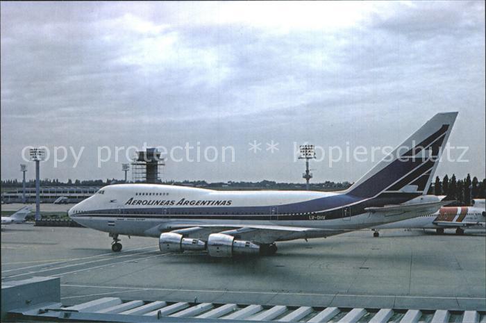 Flugzeuge Zivil Aerolineas Argentinas B 747 SP 27 LH-OH