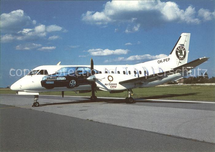 Flugzeuge Zivil Air Ostrava CSA SAAB SF 340A OK-PEP cn 340A-081