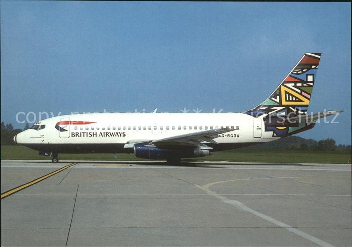 Flugzeuge Zivil British Airways Boeing 737-236 Adv. G-BGDA cn 21790