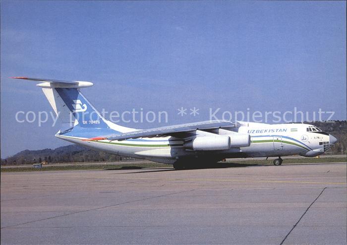 Flugzeuge Zivil Uzbekistan Airways IL-76TD UK 76426 c/n