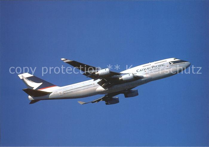 Flugzeuge Zivil Cathay Pacific B747-4G7 VR-HOT c/n 24851/B13
