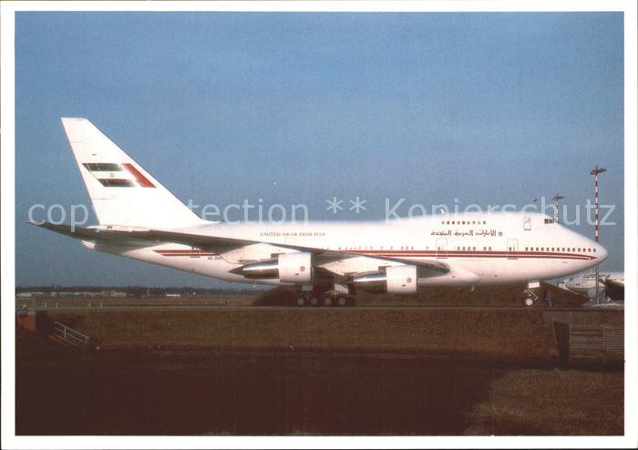 Flugzeuge Zivil United Arab Emirates Boeing 747 SP-31 A6-SMR