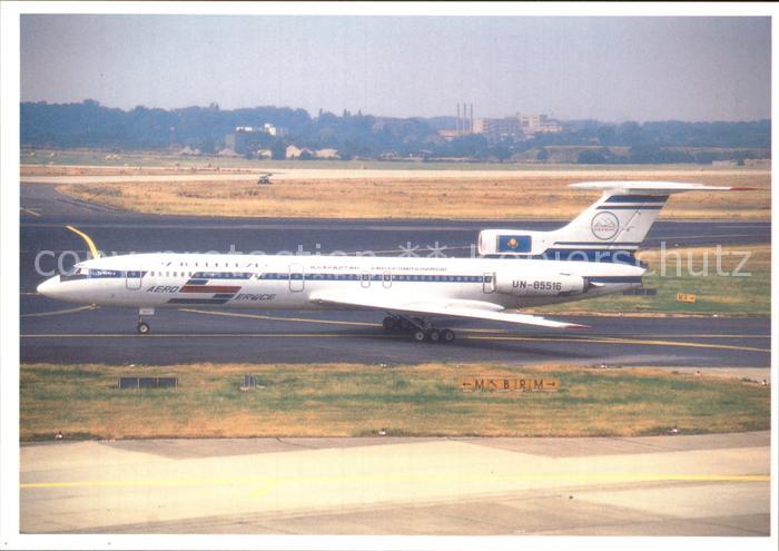 Flugzeuge Zivil Aero Service Kazachstan Airlines Tupolev TU-154B-2 UN-85516