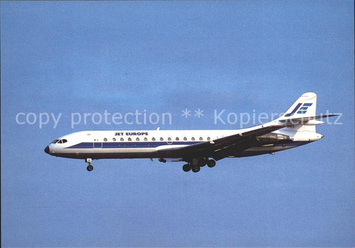 Flugzeuge Zivil JET Europe Caravelle 10B3 F-BMKS cn 181