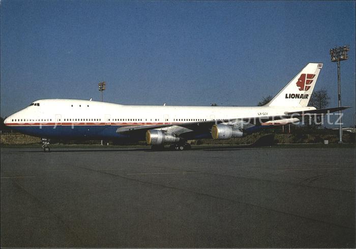 Flugzeuge Zivil Lionair Boeing 747-121 LX-GCV
