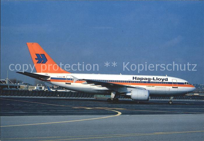 Flugzeuge Zivil Hapag LLOYD Airbus A-310-300 D-AHLB