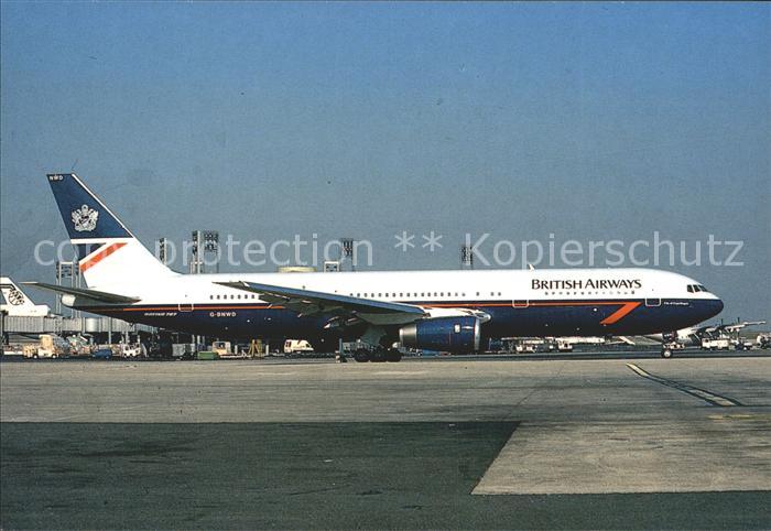 Flugzeuge Zivil British Airways Boeing 767-300 ER G-BNWD