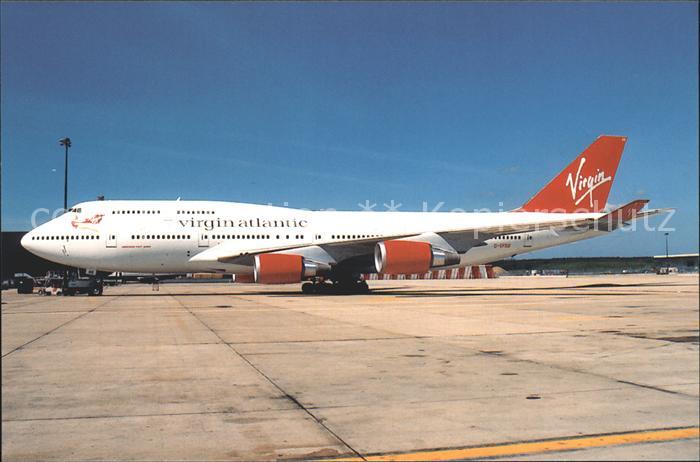 Flugzeuge Zivil Virgin Atlantic Airways Boeing 747-400