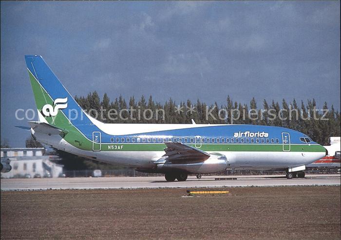 Flugzeuge Zivil Air Florida Boeing 737-200 N53AF
