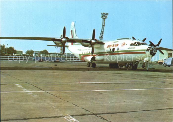 Flugzeuge Zivil Balkan An-12