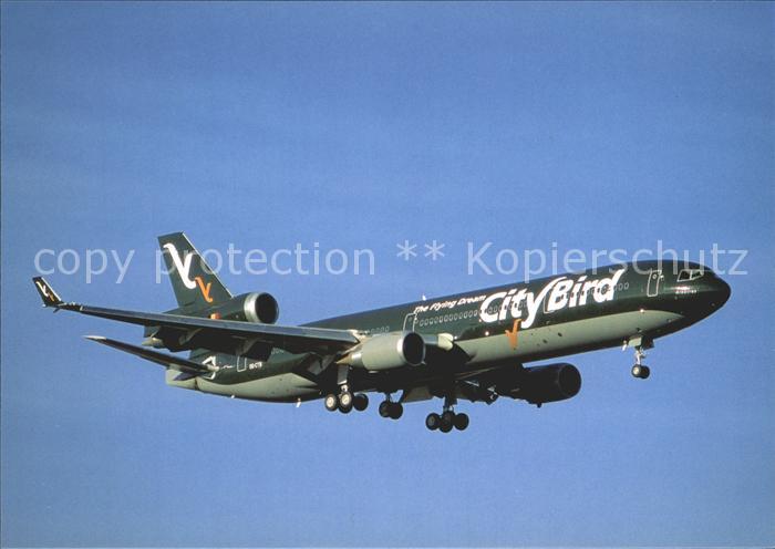 Flugzeuge Zivil City Bird MD11 ER OO-CTB c/n 48766/600