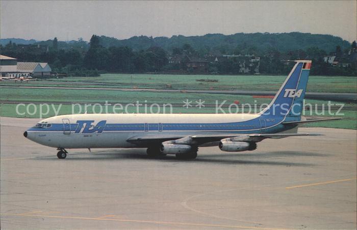 Flugzeuge Zivil TEA Boeing 707-131 OO-TEC OOSTENDE