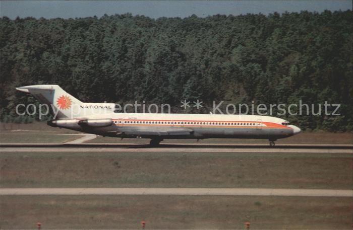 Flugzeuge Zivil NATIONAL AIRLINES Boeing 727-235 N4754