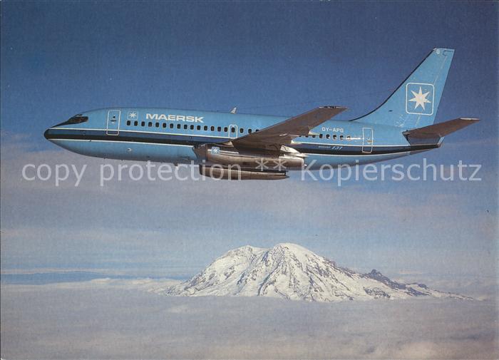 Flugzeuge Zivil Maersk Air Boeing 737-200 OY-APG