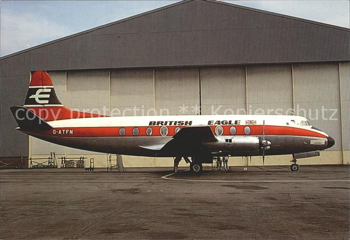 Flugzeuge Zivil British Eagle V739 Viscount G-ATFN