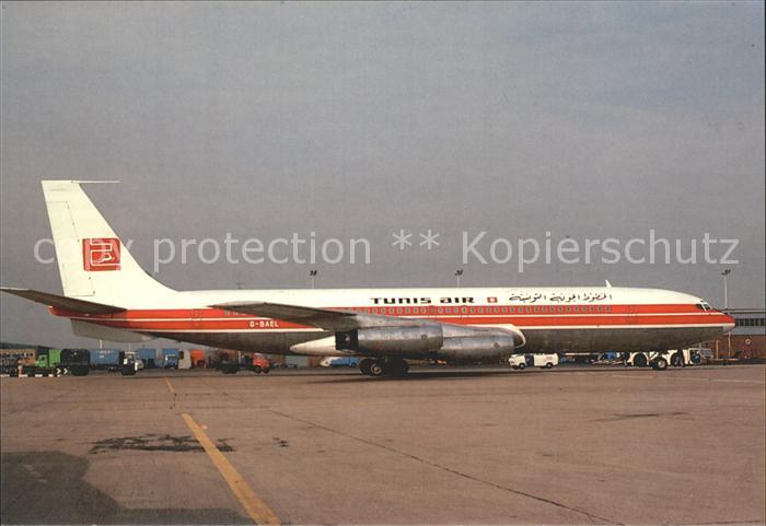 Flugzeuge Zivil Tunis Air Boeing 707 G-BAEL