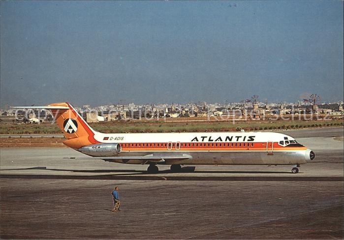 Flugzeuge Zivil Atlantis DC-9 D-ADIS