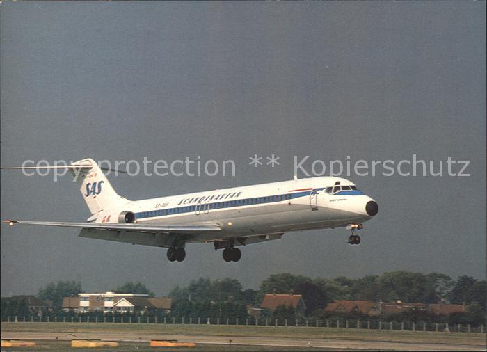 Flugzeuge Zivil SAS DC-9 Scandinavian SE-DDR