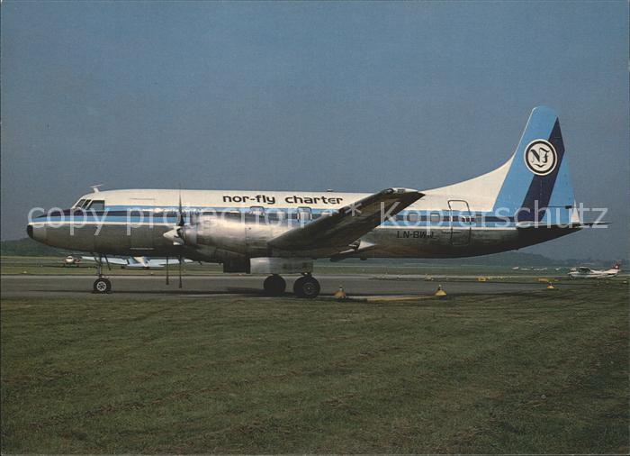 Flugzeuge Zivil Nor-Fly Convair 580 LN-BWN
