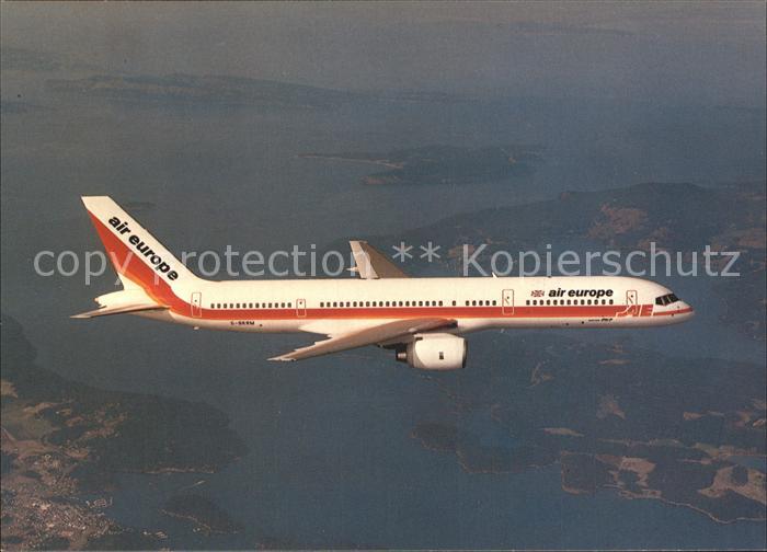 Flugzeuge Zivil Air Europe Boeing 757 G-BKRM